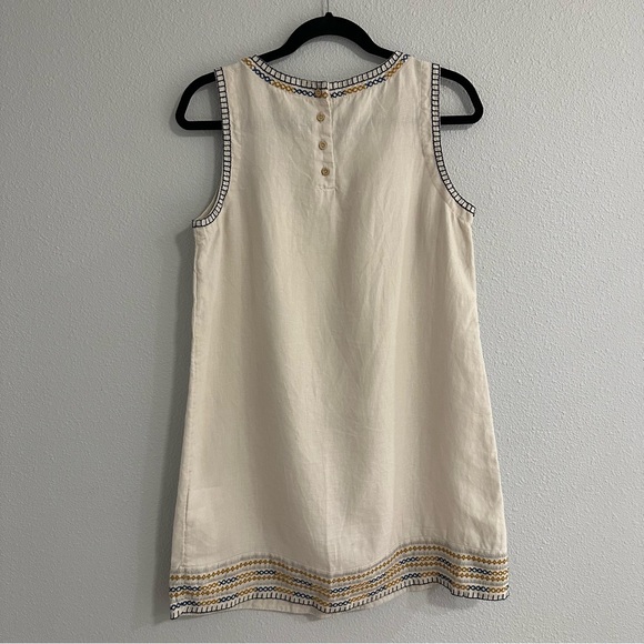 Linen mini dress - Picture 6 of 11
